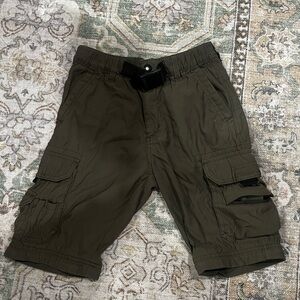 UNIONBAY Men's Dark Green Cargo Shorts